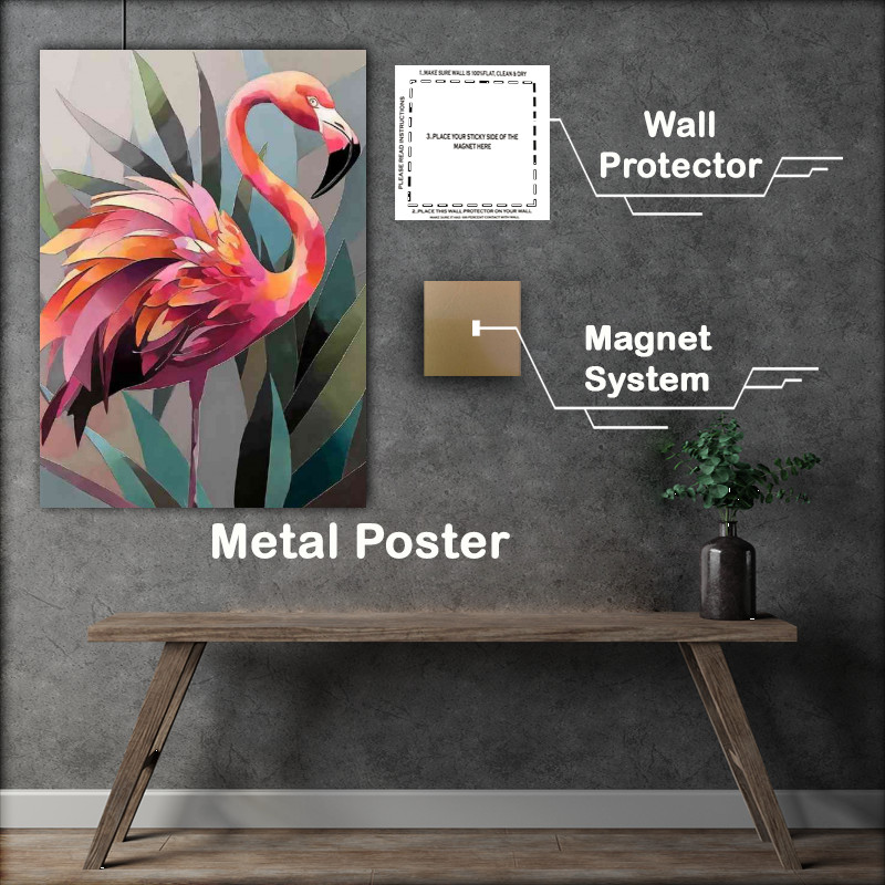 Buy : (Representation of a flaming flamingo)