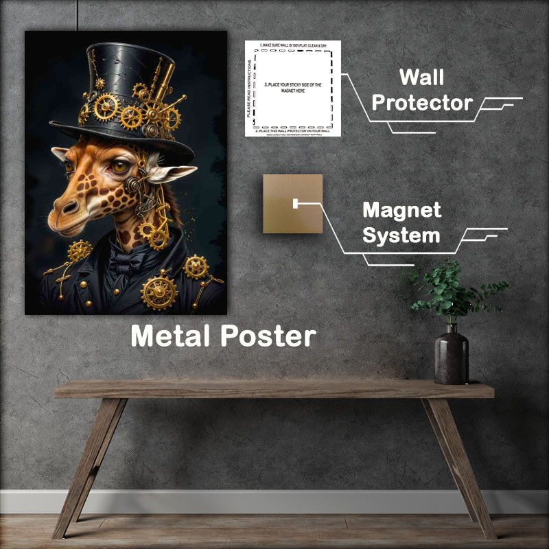 Buy : (Steampunk giraffe surreal attire)
