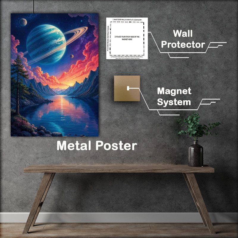 Buy : (Planets mountains and river)