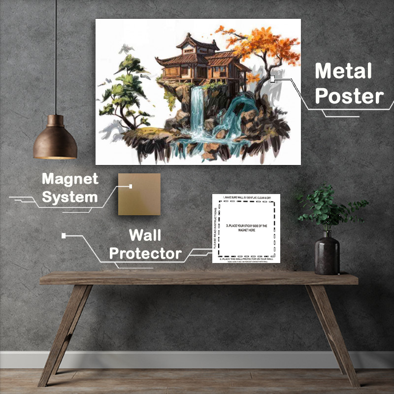 Buy : (Picturesque scene of a traditional asian style home.jpeg)