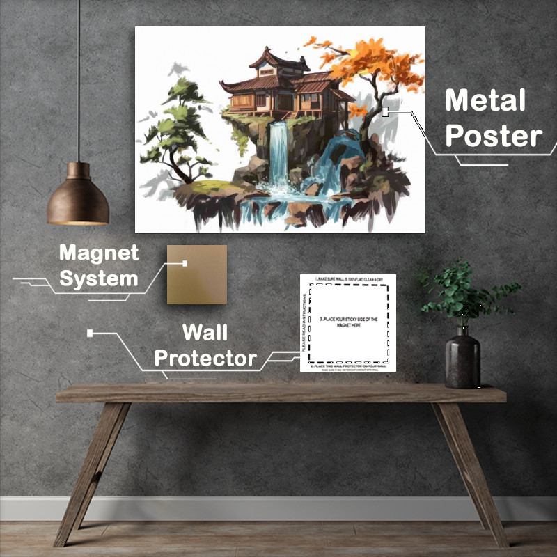 Buy : (Picturesque scene of a traditional asian style home.png)
