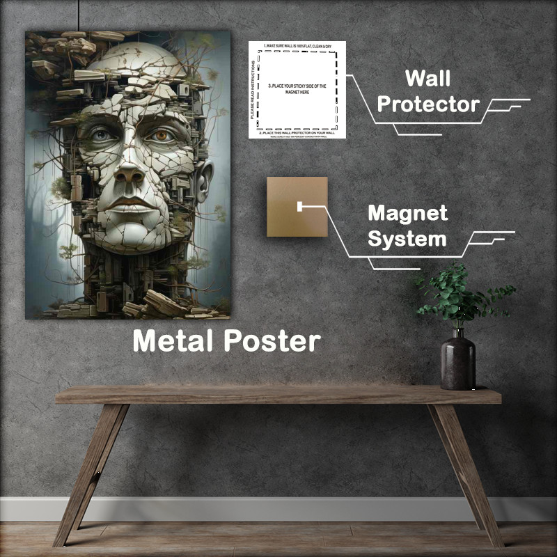 Buy Metal Poster : (The Enigmatic Imagination Decoding Surrealist Symbolism)