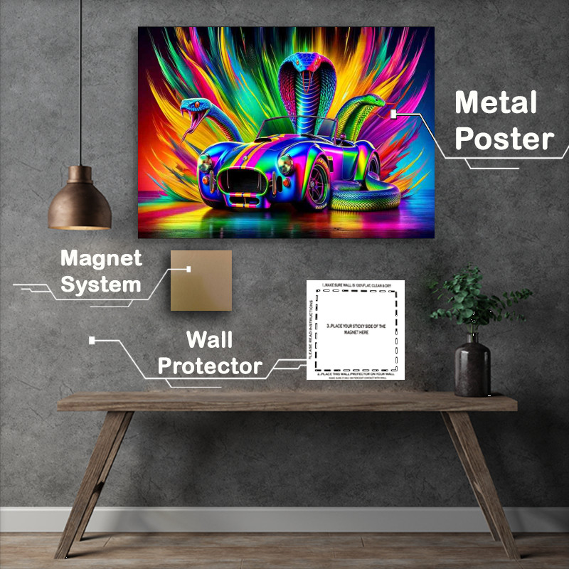 Buy : (Vibrant Cobra Car and Serpent Display brightly colored)