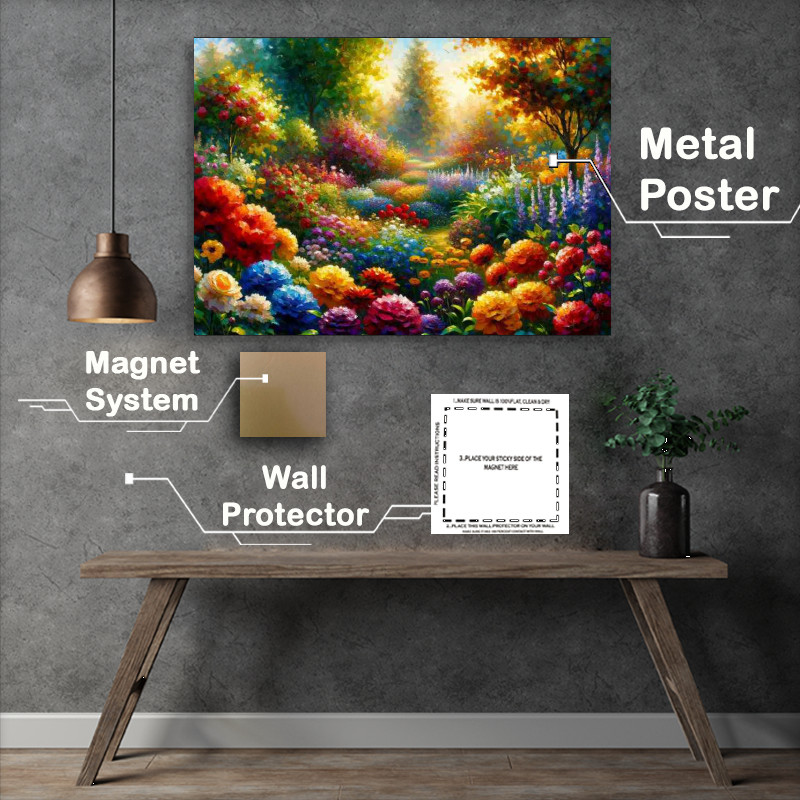 Buy : (Vibrant Bloom A Spring Garden)