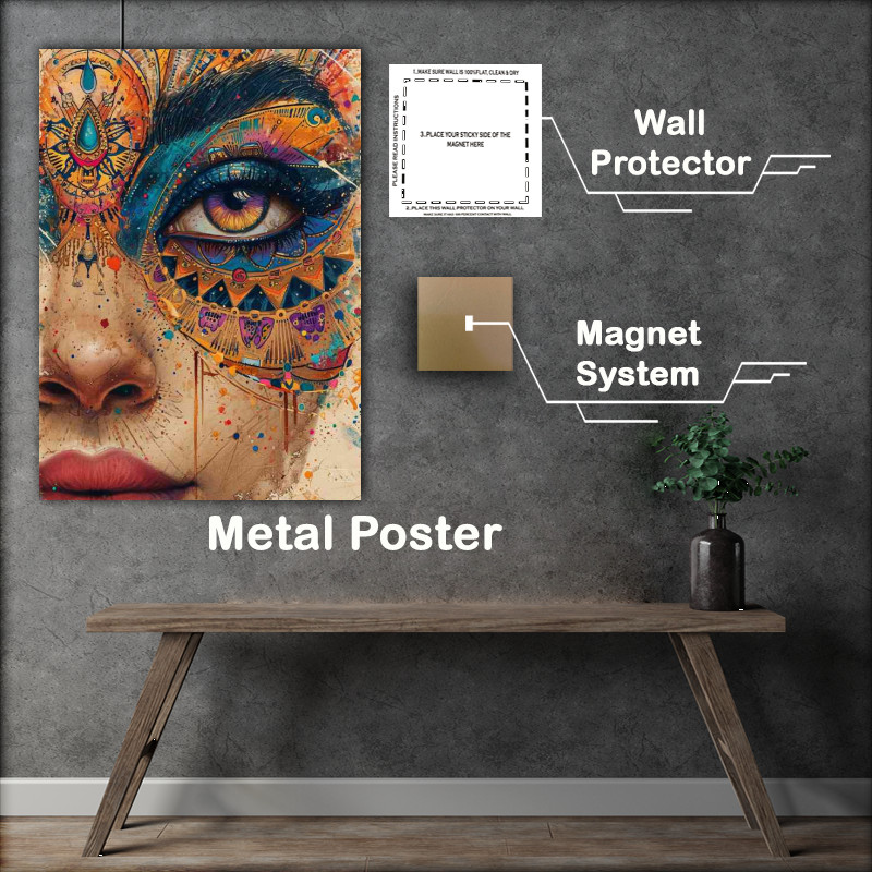 Buy : (Egyptian portrait unique and gorgeous)
