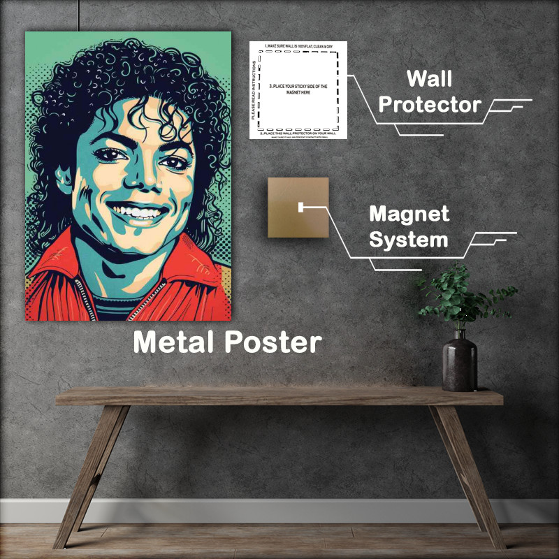 Buy : (Michael Jackson in the style pop art)