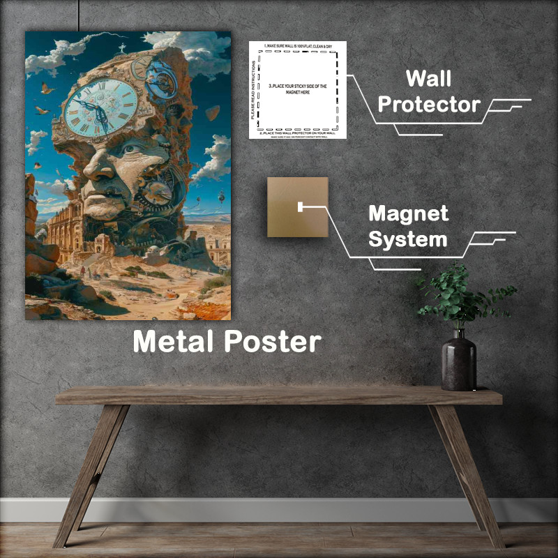 Buy Metal Poster : (Time waits for no man or woman)