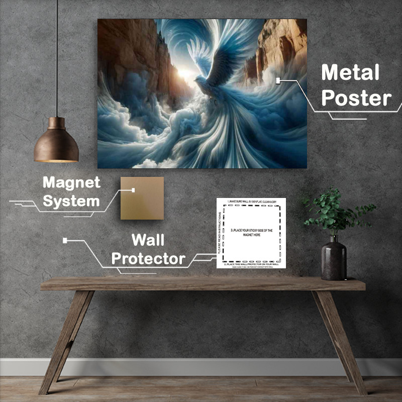 Buy : (Elemental hawk its feathers a swirl of clouds)