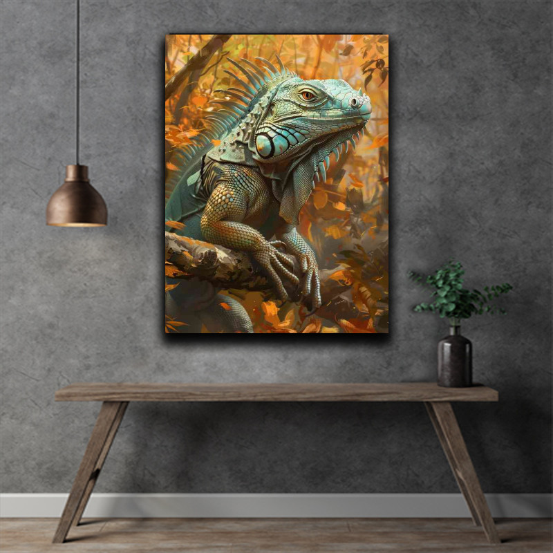 Green Iguana in the woods Special Offer – Act Fast!