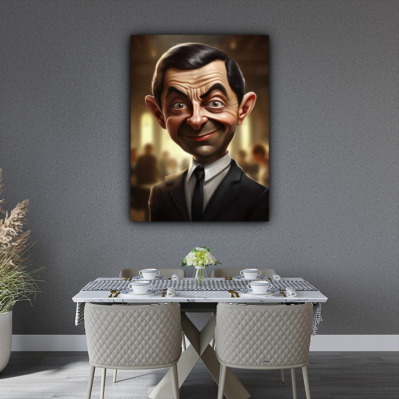Caricature of Mr Bean Limited Time Price Drop!